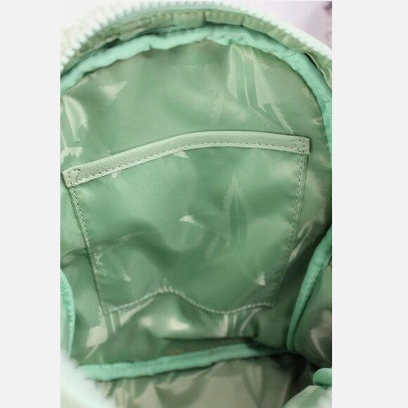 Jeffree Star Limited Edition Designer Fuzzy Mini Backpack Fur Trim Mint Green main image 5